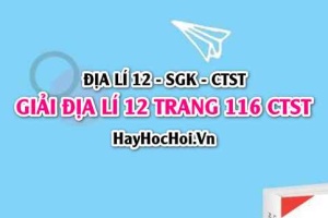 Giải Địa lí 12 trang 116 Chân trời sáng tạo SGK